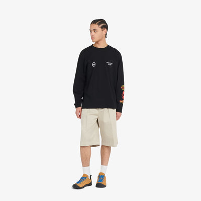 EDWIN | PACHINKO T-SHIRT LS { BLACK