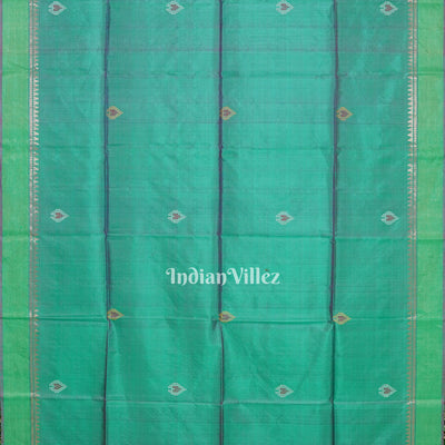 Sky Green Handwoven South Soft Silk Saree