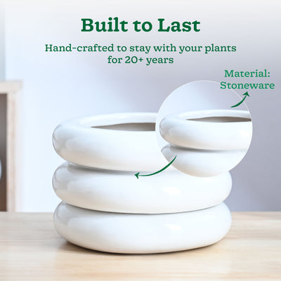 Tiny Kisses Ceramic Planter