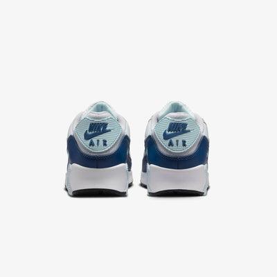 Nike | AIR MAX 90  { PURE PLATINUM/WHITE-GLACIER BLUE