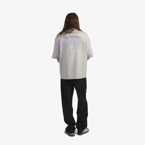 EDWIN | STAFF UNIFORM SHIRT SS { PALE GREY