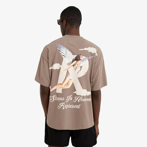 Represent | STORMS IN HEAVEN T-SHIRT  { MUSHROOM