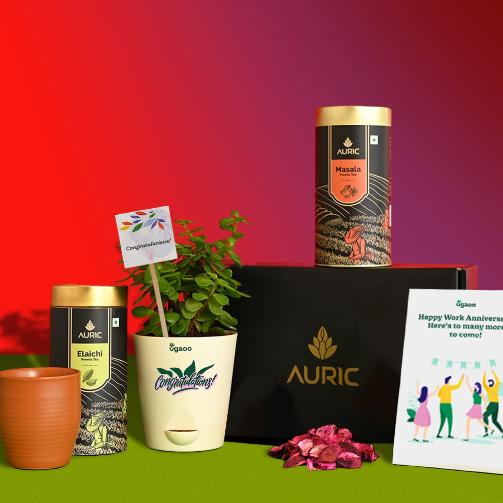 Jade Mini with Auric Premix Tea Gift Hamper