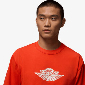 Jordan | RARE AIR T-SHIRT { CHILE RED/SAIL