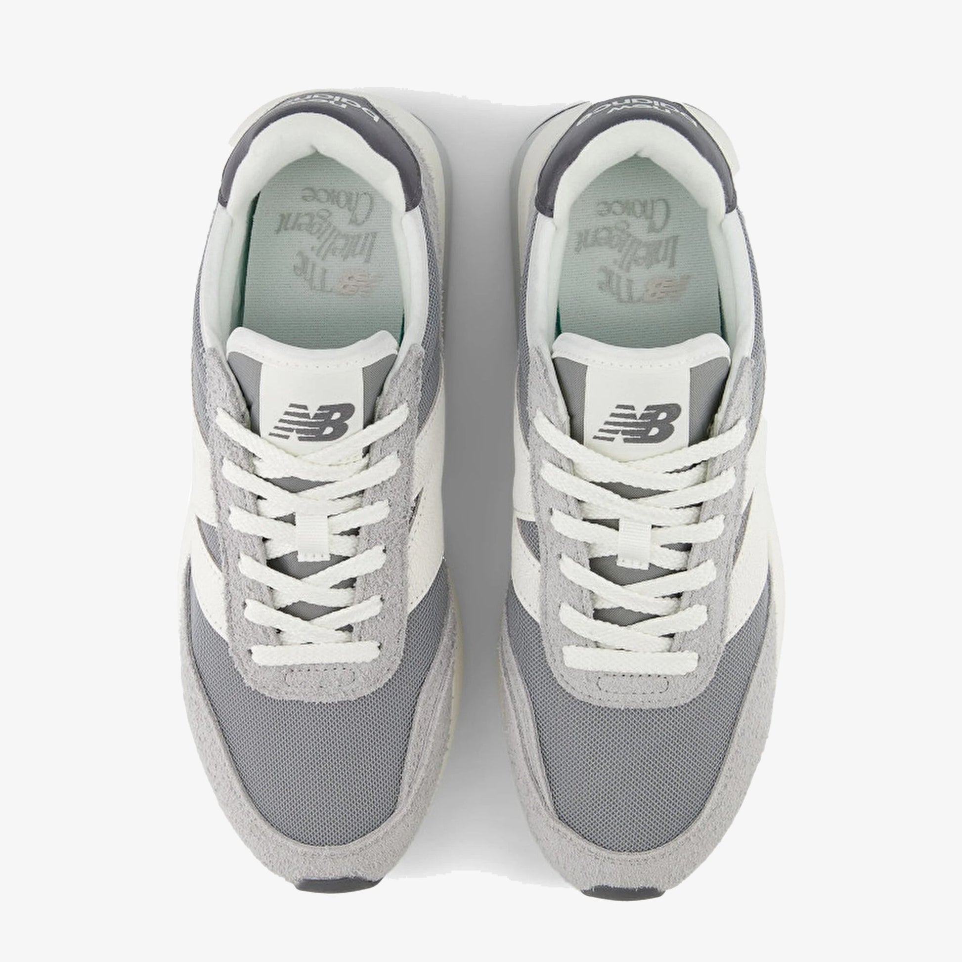 New Balance | 370 { GREY/WHITE