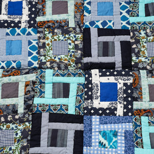 Applique Quilted Reversible Multipurpose Mat by Purkal Stree Shakti Samiti (37 x 36 in)