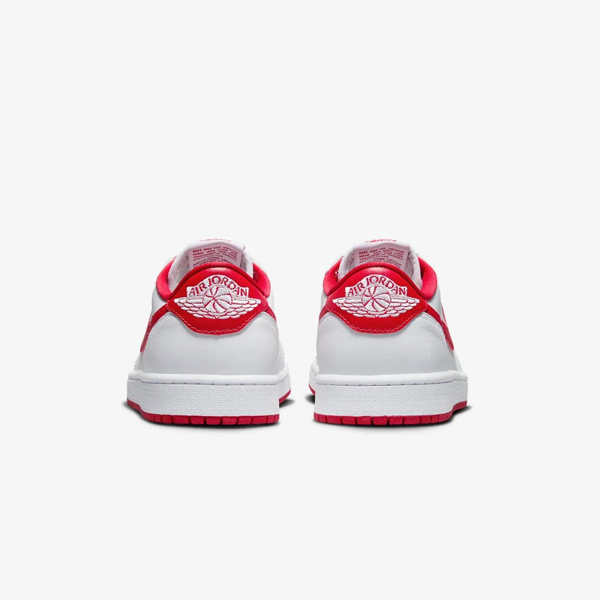 Jordan | AIR JORDAN 1 LOW OG  { WHITE/RED