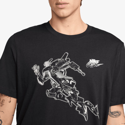 NIKE | AS M NSW TEE LBR SSNL CLUB { BLACK