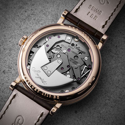 Breguet Tradition 7097 Skeleton Dial Brown 40 MM Watch for Men