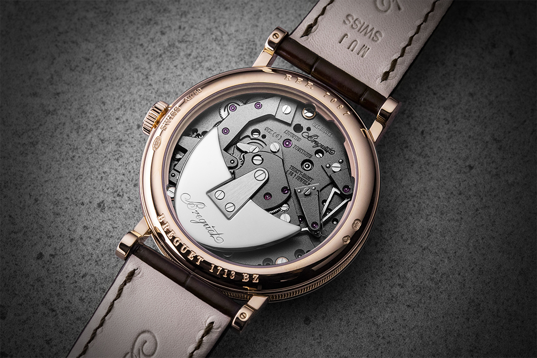 Breguet Tradition 7097 Skeleton Dial Brown 40 MM Watch for Men