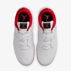 JORDAN | MAX AURA 5 { WHITE/GYM RED-BLACK