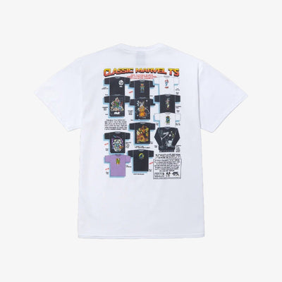 HUF | X AVENGERS GALACTIC TEES T-SHIRT  { WHITE