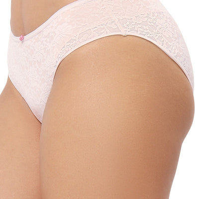 Floral Romance Three-Fourth Coverage Low Rise Bikini Panty - Angel W_Bridal R