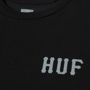 HUF | SET H T-SHIRT  { BLACK