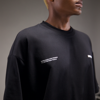 Superkicks | CORE 3.0 UNISEX T-SHIRT { BLACK