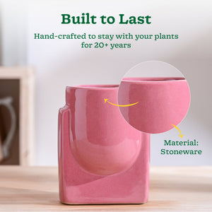 Cats are Gods Ceramic Planter