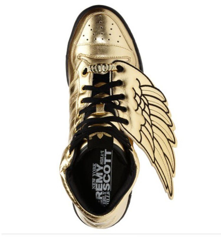 adidas JS Wings 1.0 Jeremy Scott Metallic Gold