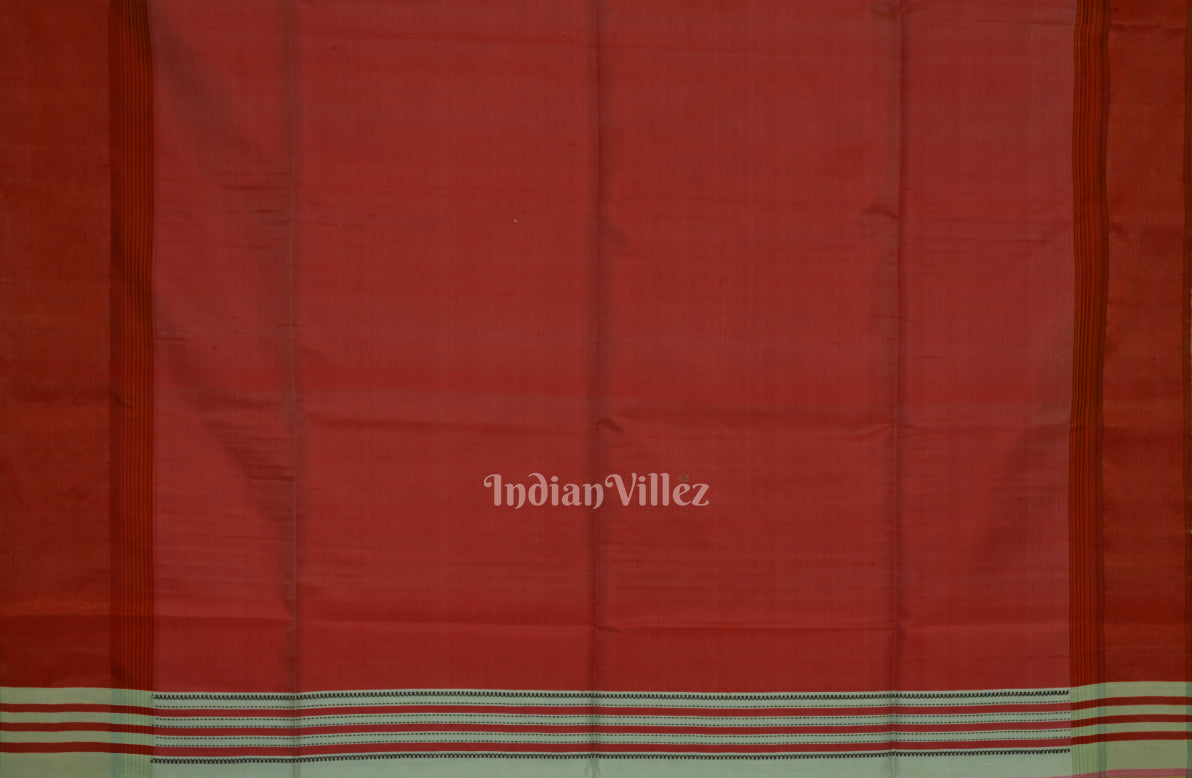 Pink With Sky Dual Tone Pure Bishnupuri Silk Saree