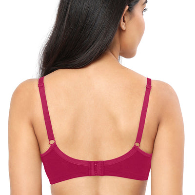 Lace Concealer Non-padded Non-wired Bra - Granita