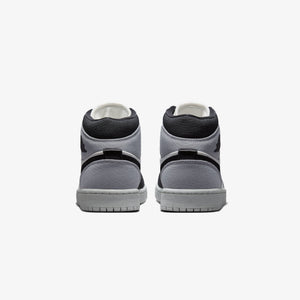 Jordan | AIR JORDAN 1 MID SE  { SAIL/BLACK-LT STEEL GREY