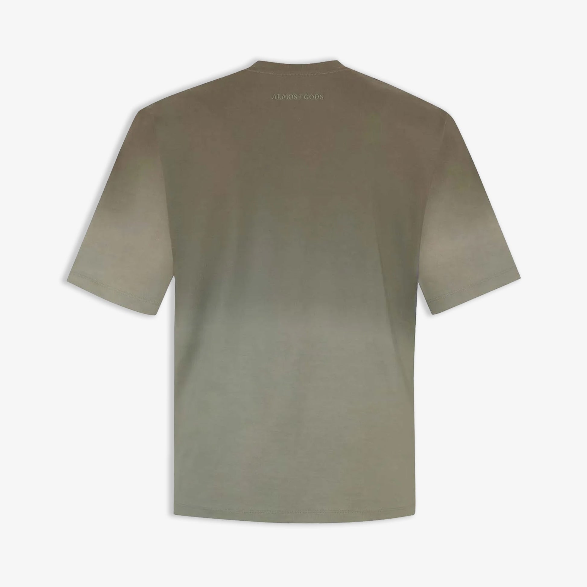 ALMOST GODS | ALPHA CROSS TEE IN DIP { DYE GREEN