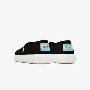 Toms | MALLOW ALPARGATA  { BLACK