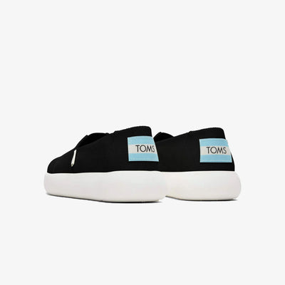 Toms | MALLOW ALPARGATA  { BLACK