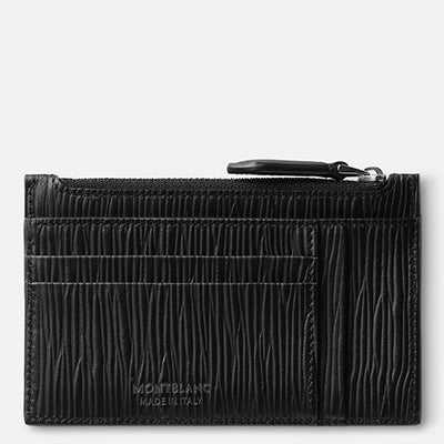 Mont Blanc, 4810 card holder 8cc with zipped pocket
