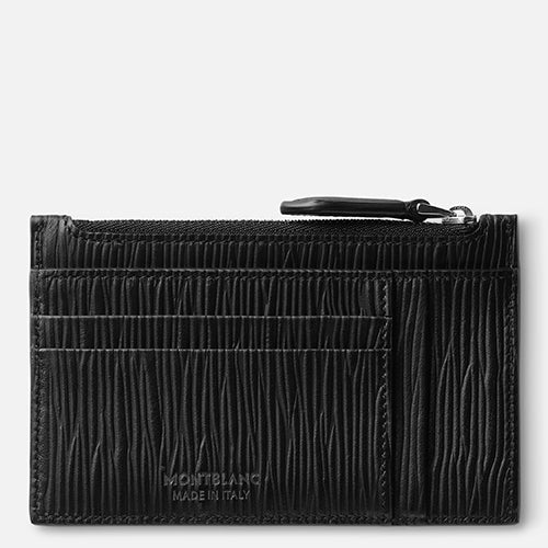 Mont Blanc, 4810 card holder 8cc with zipped pocket