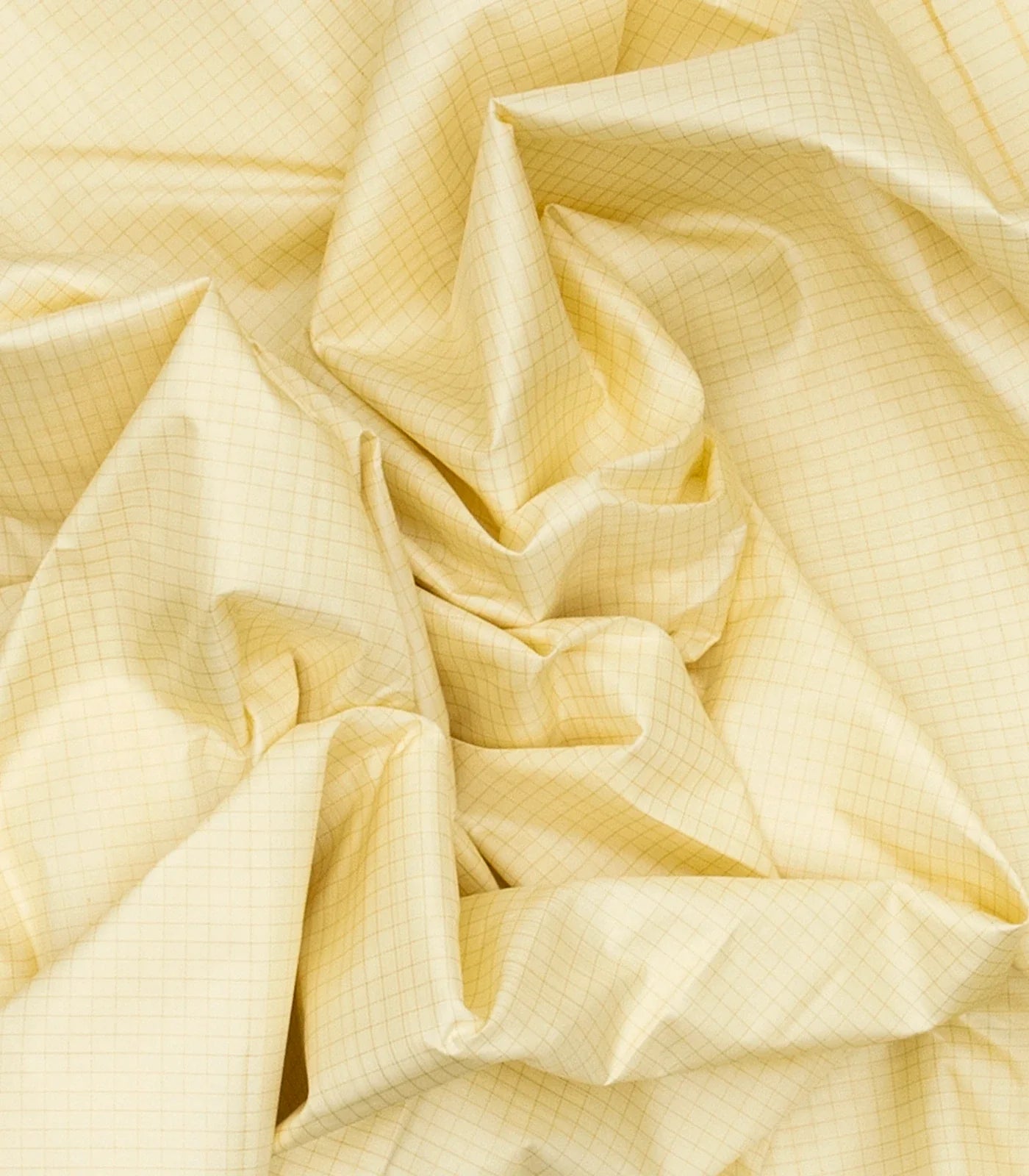 Off White Handloom Kanchipuram Silk Saree With Checks