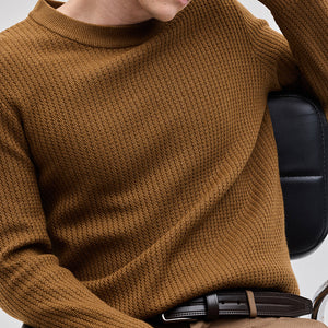 Brown Knitted Sweater