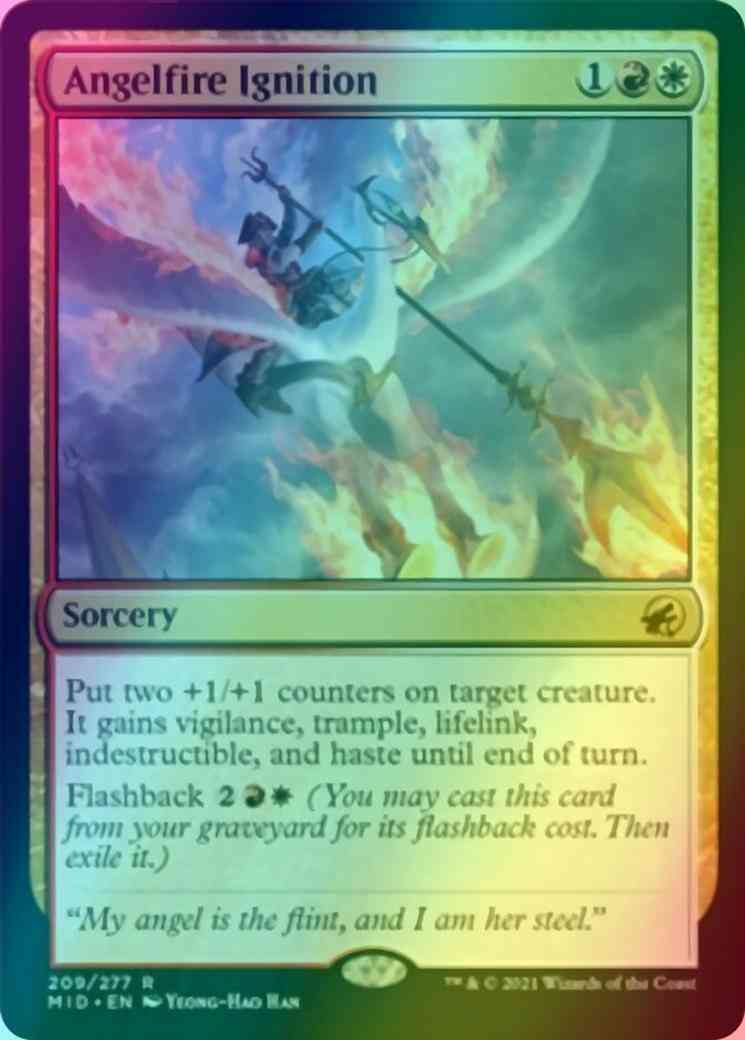 Angelfire Ignition [209] [Innistrad: Midnight Hunt] [Foil]