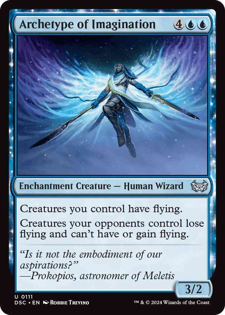 Archetype of Imagination [111] [Duskmourn: House of Horror: Commander] [Non-Foil]