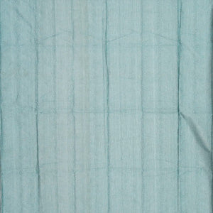 Shadow Green Bengal Cotton Saree With Floral Motifs