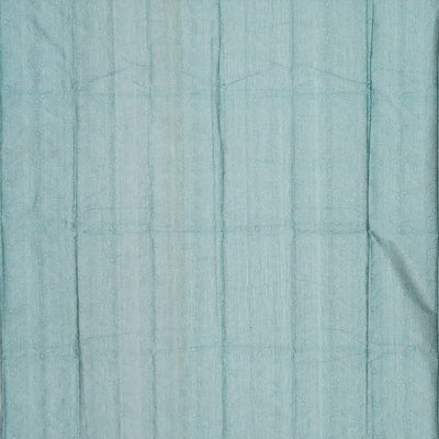 Shadow Green Bengal Cotton Saree With Floral Motifs