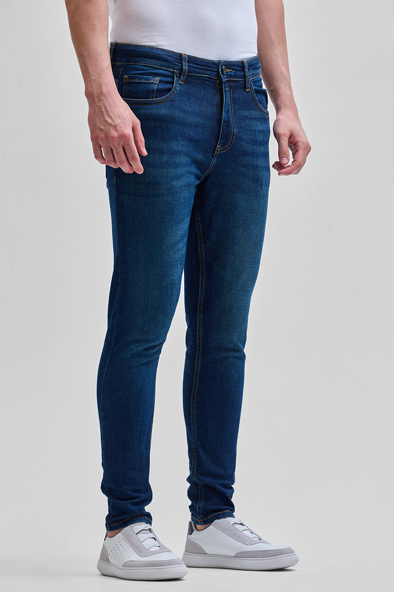 Navy Skinny Fit Jeans