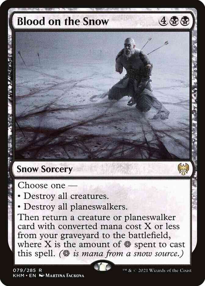 Blood on the Snow [79] [Kaldheim] [Non-Foil]