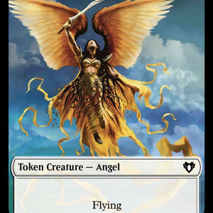 Angel Token (59) // Copy Token (55) [Commander Masters: Tokens] [Non-Foil]