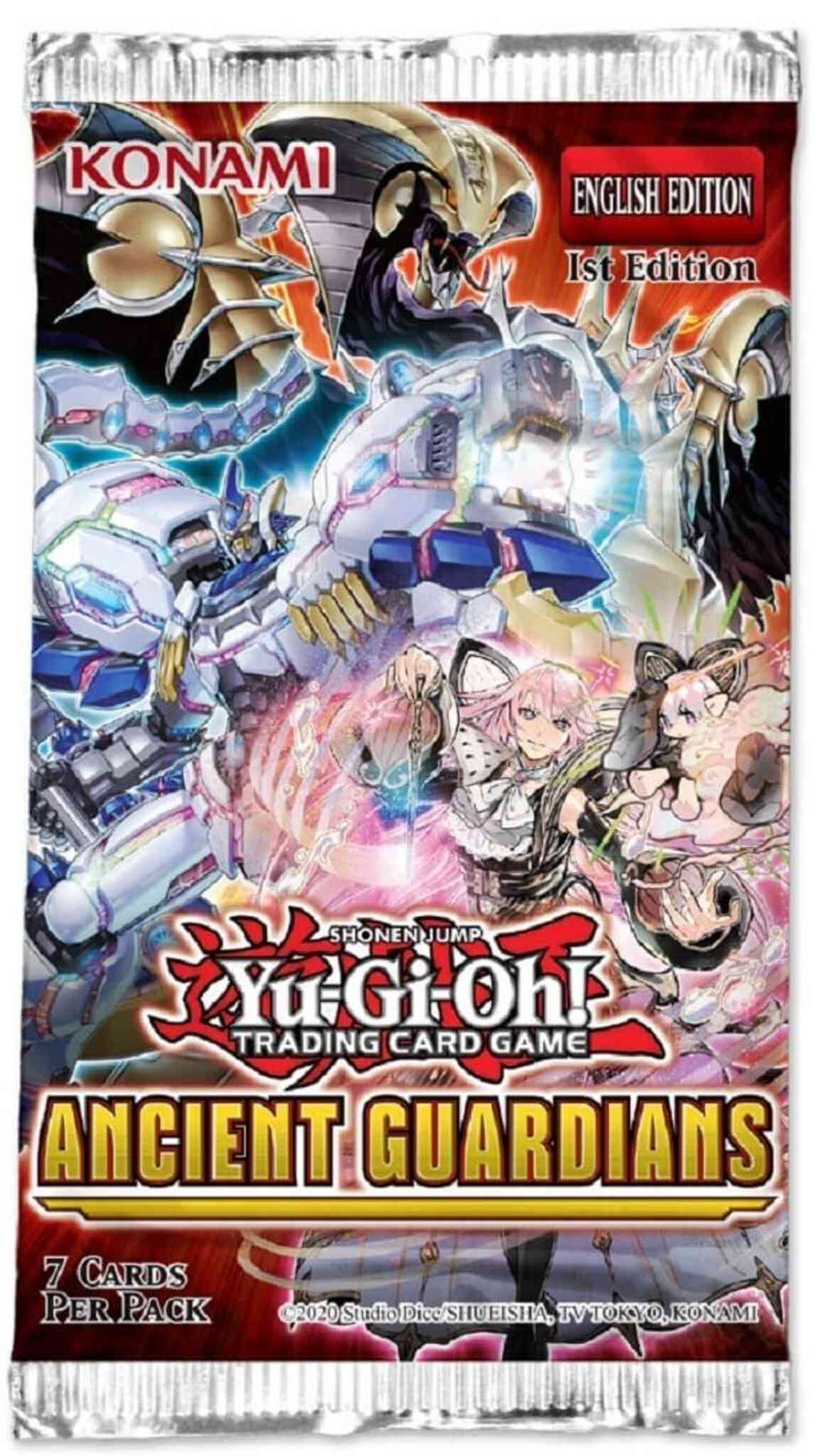 Ancient Guardians 1st Edition Booster Pack