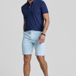 Dark Blue Stitchless Polo T-Shirt
