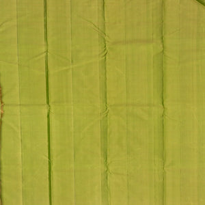 Taupe Handloom Kanchipuram Silk Saree With Buttas & Rising Border