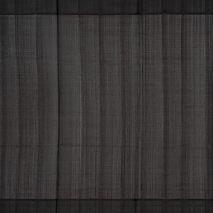 Pista Green Handloom Kora Silk Saree With Stripes & Black Border