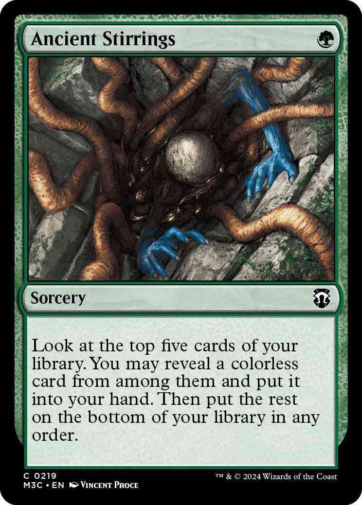 Ancient Stirrings [219] [Modern Horizons 3: Commander] [Non-Foil]