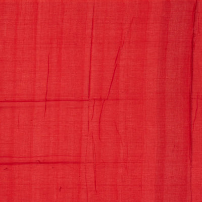 Brown Orissa Cotton Saree With Tie & Dye Motifs