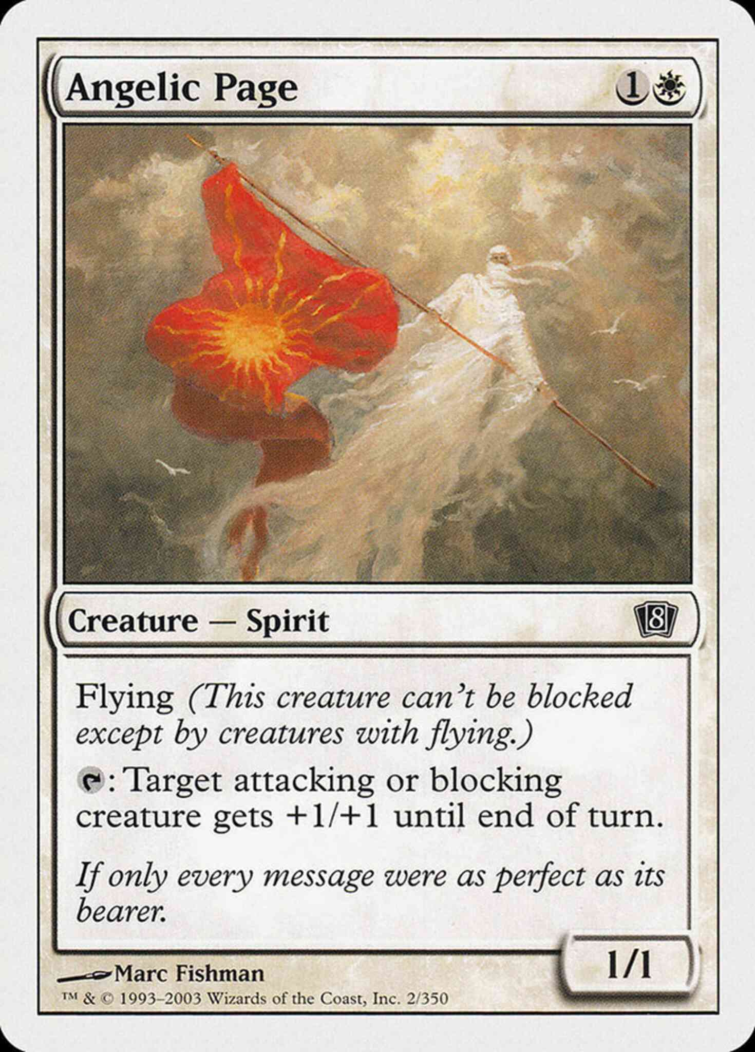 Angelic Page [2] [Eighth Edition] [Non-Foil]