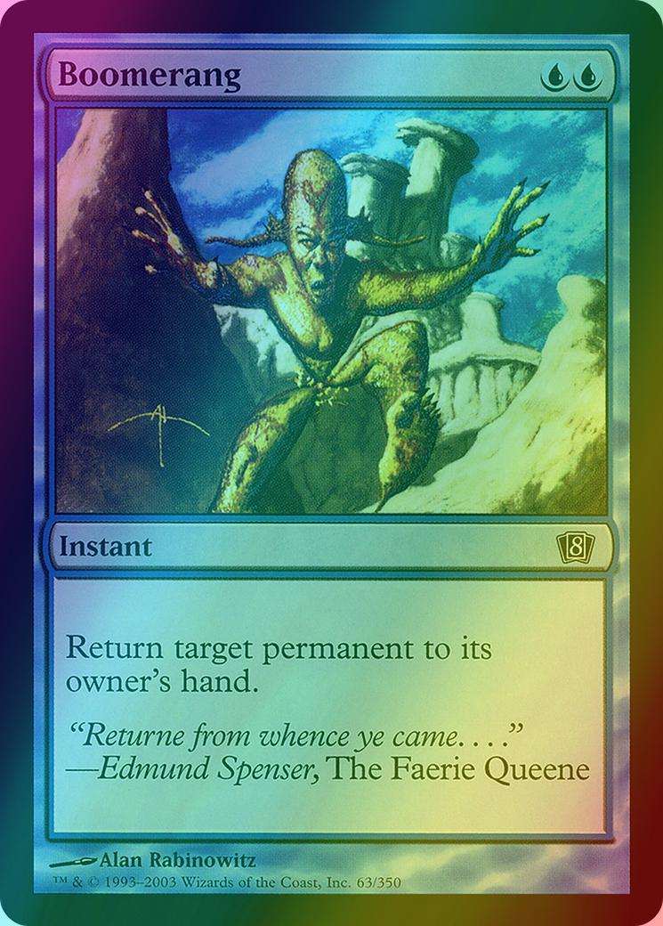 Boomerang [63x] [Eighth Edition] [Foil]