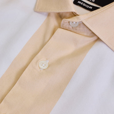 Yellow Stripes Slim Fit Shirt