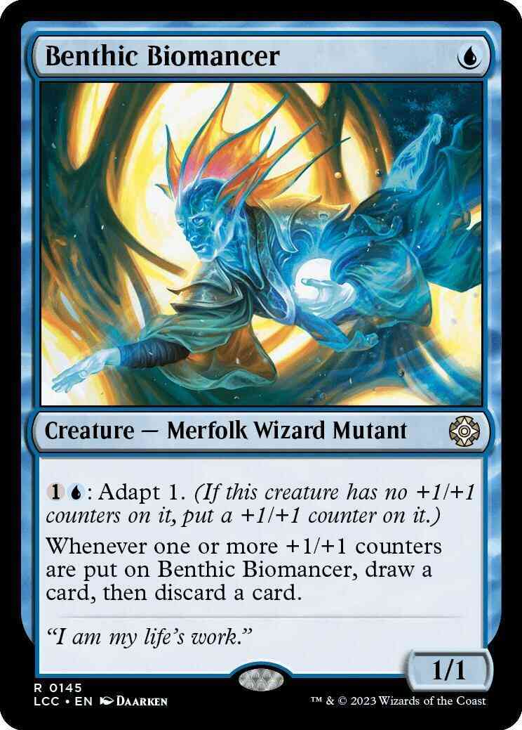 Benthic Biomancer [145] [The Lost Caverns of Ixalan: Commander] [Non-Foil]
