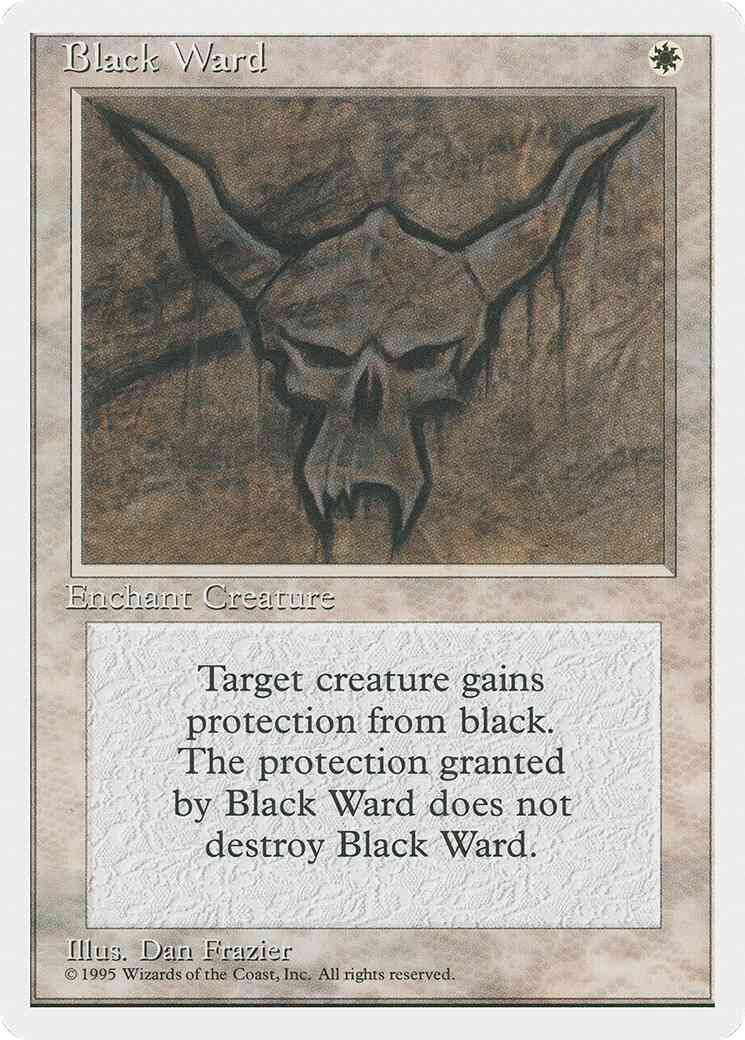 Black Ward [8] [Fourth Edition] [Non-Foil]