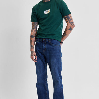 Indigo  Bootcut Jeans